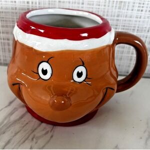 Dr. Seuss The Grinch Max Ceramic Coffee Hot Cocoa Mug Cup New without Tags BxP‎